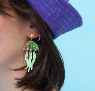 boucles d oreilles meduse 02