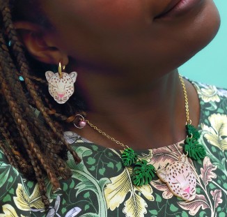 creoles collier leopard 02