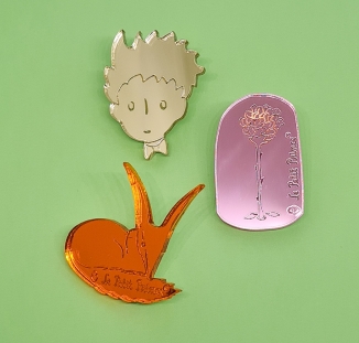 pins le petit prince le renard la rose