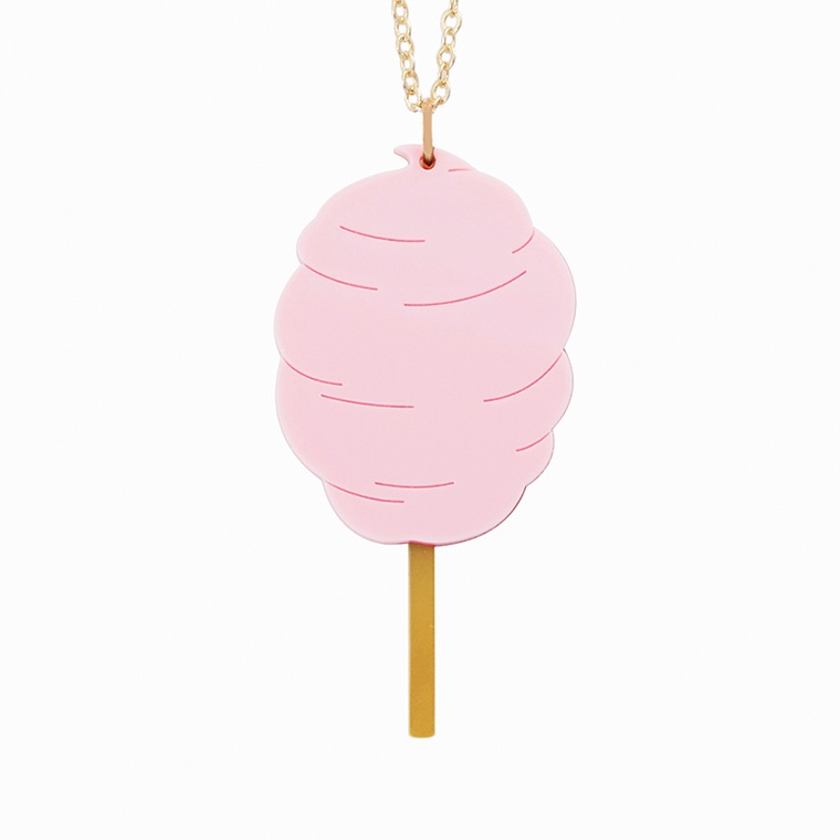 Collier Cotton Candy
