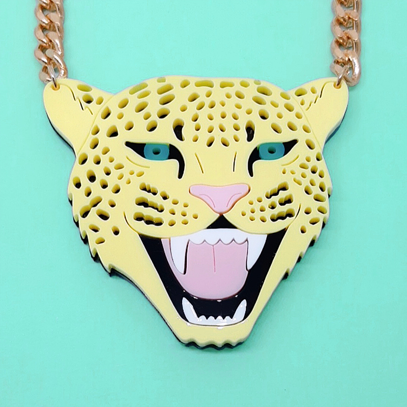 Collier Léopard