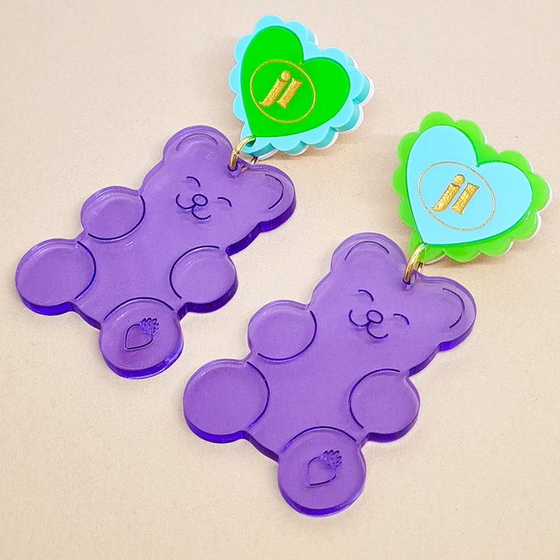 Boucles d'oreilles Jellynours