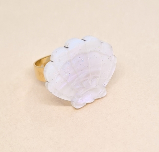 bague coquillage nacre 1