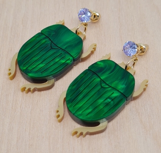 boucles d'oreilles chrysina