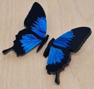 boucles d'oreilles morpho 1