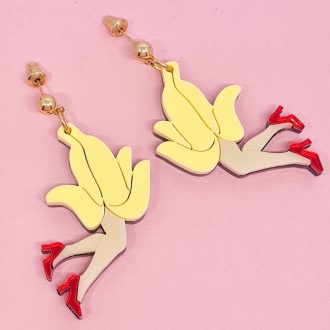boucles d'oreilles lolita banana 1