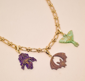 collier chaine et charm's nightfall