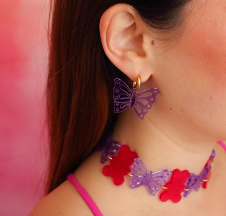 collier nostalgie creoles papillon de lumière 02
