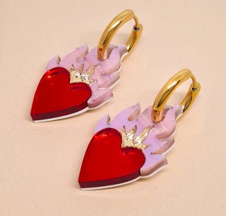 creoles coeur en flamme astro love