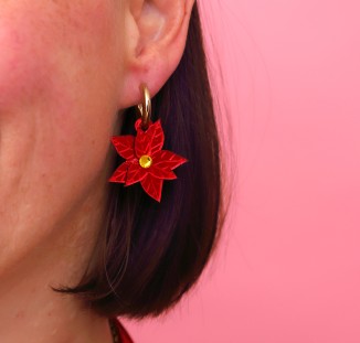 creoles fleur de noel