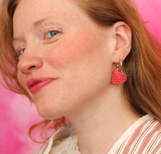 creoles jolie fraise 2