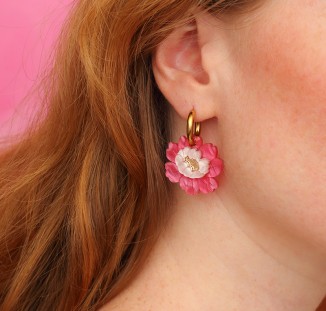 creoles pivoine close up